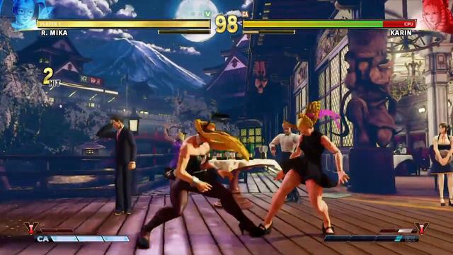 STREET FIGHTER V R Mika vs Karin смотреть онлайн