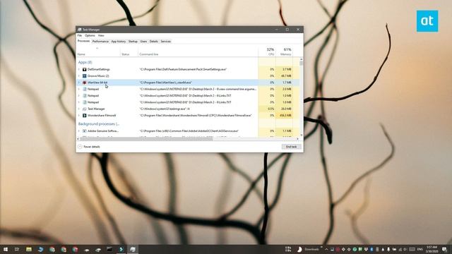 How to view command line arguments for a running app on Windows 10 смотреть онлайн