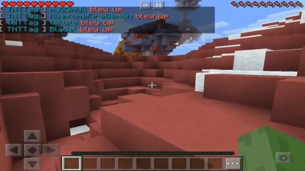 Minecraft PE TNT Tag Server - MCPE Multiplayer Minigame (Pocket Edition)