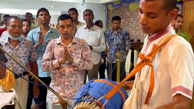 Namaste Narasimhaya || Narasimha Arati Kirtan || Iskcon Sandhay Aarti || Iskcon TV Dhaka