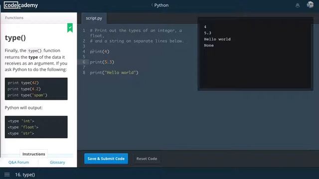 CodeCademy Tutorial: Introduction To Python: Part 8 смотреть онлайн