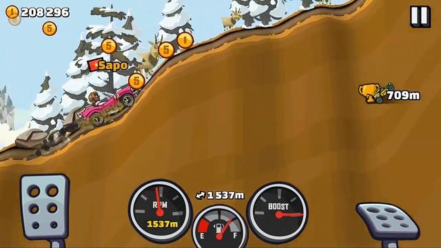 Sport Car In Mountain - Hill Climb Racing 2 #17 смотреть онлайн
