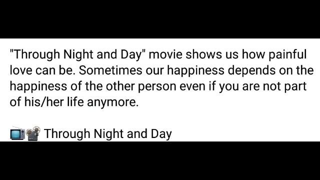 THIS MOVIE WILL MAKE YOU CRY || THROUGH NIGHT AND DAY MOVIE REVIEW смотреть онлайн