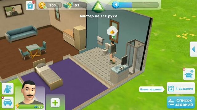 Невероятная жизнь Гарика #1 - "The Sims Mobile" / Оригинальный "The Sims" на телефоне смотреть онлайн