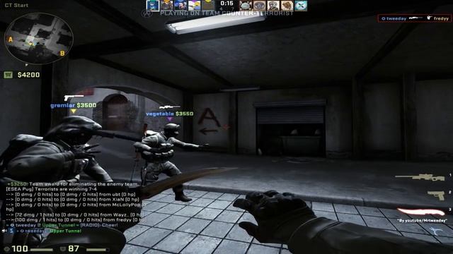 GOING FOR PRO RANK S! ESEA Rankup Match - CSGO Competitive смотреть онлайн