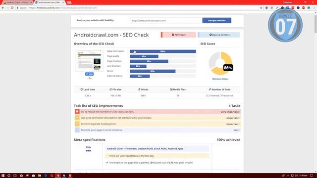 Best SEO Checker for your Website FREE - Android Crawl смотреть онлайн