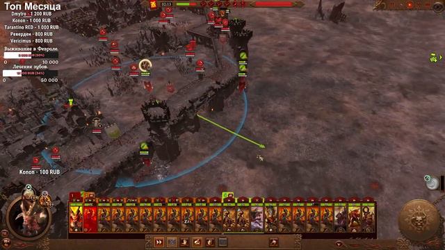 Скарбранд. Демоны Кхорна. (Легенда.) Total War: Warhammer 3. смотреть онлайн