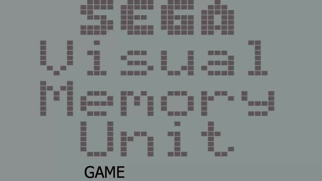 ROADKILL ROAD KILL PROBLEM For SEGA DREAMCAST VMU VISUAL MEMORY UNIT смотреть онлайн