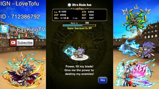 Brave Frontier iPad F2P #29 - BB Leveling tips смотреть онлайн
