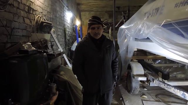 Bayliner 1952 перед покраской необрастайкой