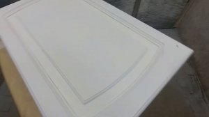 Реставрация деревянных фасадов кухни | Покрасили деревянную кухню в белый цвет