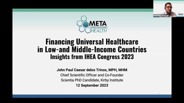 Reflections on the International Health Economics Association Conference смотреть онлайн