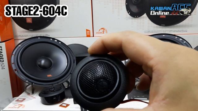 JBL (Stage2-604C) 6.5" inch 2-Way Component Speaker Sound test смотреть онлайн