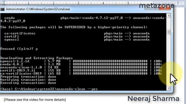 How to uninstall anaconda completely from windows (Hindi) | Neeraj Sharma смотреть онлайн