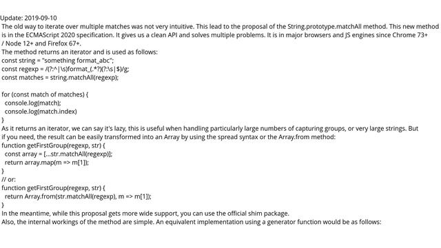How do you access the matched groups in a JavaScript regular expression? смотреть онлайн