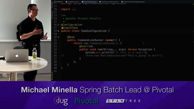 Michael Minella on Data Microservices with Spring Cloud Stream, Task, and DataFlow смотреть онлайн