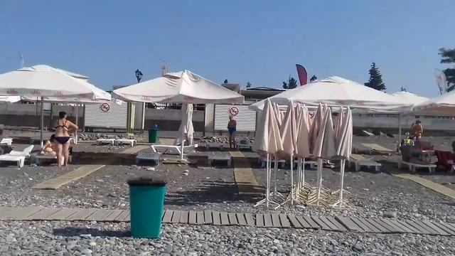 Пляж олимпийского парка сентябрь 2017