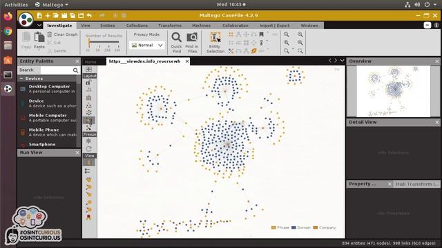 10 Minute Tip: Data Scraping and Visualizing using Instant Data Scraper, ViewDNS.info, and Maltego смотреть онлайн