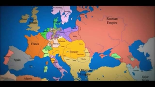 Epic Time-Lapse of Europe --HistoricalAtlas.com смотреть онлайн