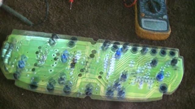 Ремонт приборной панели газель.