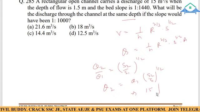 #10 Fluid Mechanics GUPTA AND GUPTA Error free Solution FM Question DFCCIL SSC JE RSMSSB JE JKSSB J смотреть онлайн