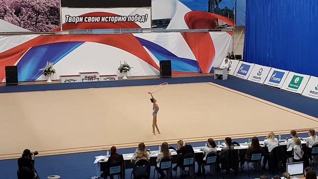 Анжелика Кулиш,художественная гимнастика,обруч