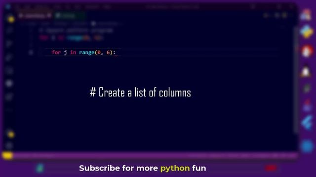 how to make square pattern using for loops in python? смотреть онлайн