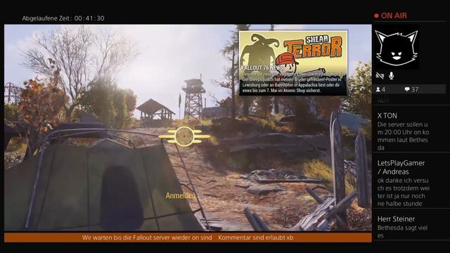Server sind on Fallout 76 (German/Deutsch) {live} смотреть онлайн