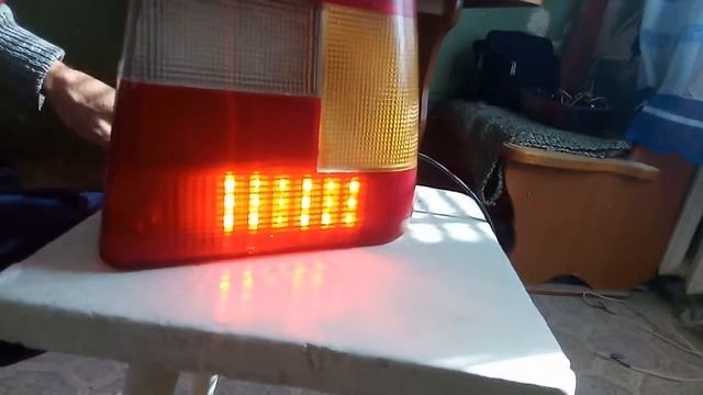 Светодиодные стопы. Габариты и задний ход. Заз Славута. Дана. Тюнинг смотреть онлайн