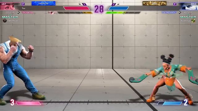 ElChakotay (Lily) vs NuckleDu (Guile) Street Fighter 6 смотреть онлайн