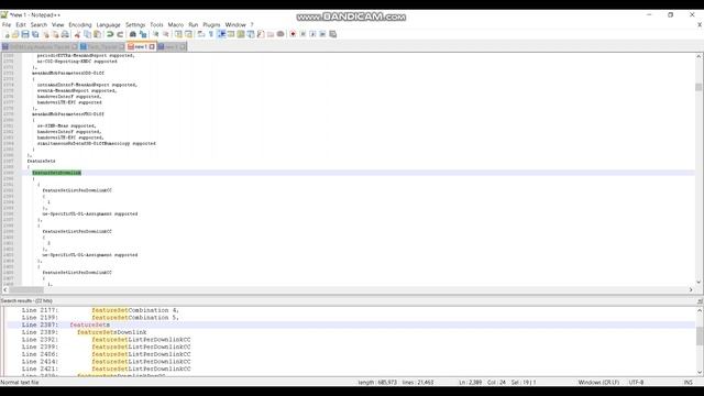 5G NR : UE capability Information - FeatureSets and FeatureSetCombinations [QXDM /QCAT Log Analysis смотреть онлайн