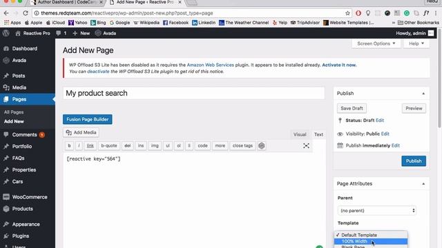 Reactive Pro: version 2.0 - Reactive builder add shortcode смотреть онлайн