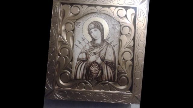 Иконы ручной работы из дерева смотреть онлайн