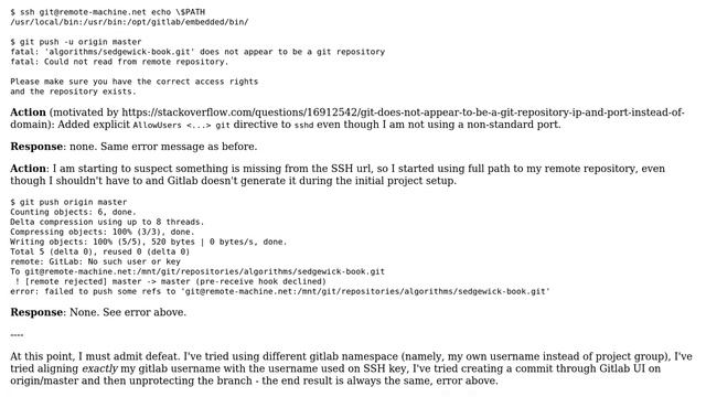 Gitlab 7.10 install doesn't create proper ssh git user config? смотреть онлайн