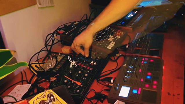 Korg electribe emx, Behringer Model D, Arturia minibrute 2s, tascam model 12 - Rockaholic Analog Ja смотреть онлайн