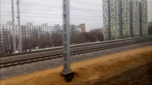 Поездка на электричке Рекс экспресс от Беговой до Одинцово