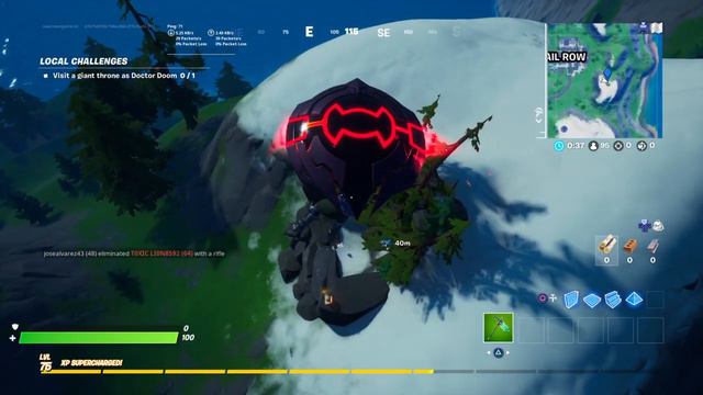 Fortnite visit a giant throne as doctor doom смотреть онлайн