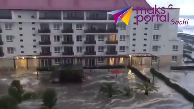 Огромные волны в Сочи смотреть онлайн