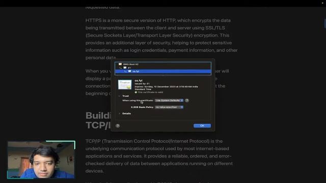 Looking at the SSL certificate in ARC browser смотреть онлайн