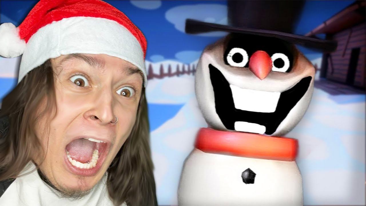 МОЙ СНЕГОВИК ОЖИЛ и ЭТО ПРАВДА СТРАШНО!! (How To Build a Snowman) смотреть онлайн