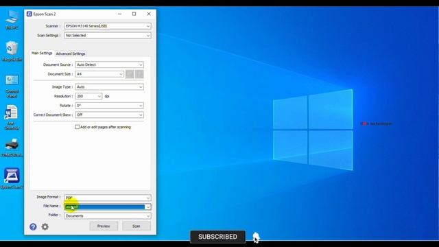 Epson M3140 Printer How To Scan ll How To Scan From Laptop/Computer To Epson M3140 l മലയാളം смотреть онлайн