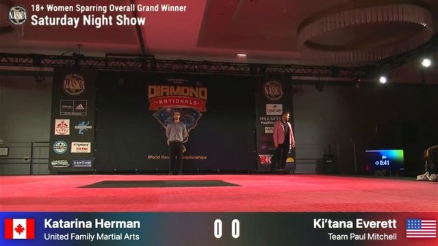 2023 Diamond Nationals: Ki'tana Everett Vs. Katarina Herman смотреть онлайн