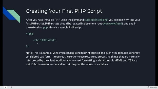Week 11 Lecture: Introduction to PHP and Forms смотреть онлайн