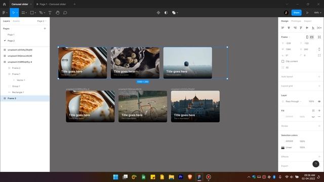 Create image slider in Figma || Carousel slider in Figma смотреть онлайн
