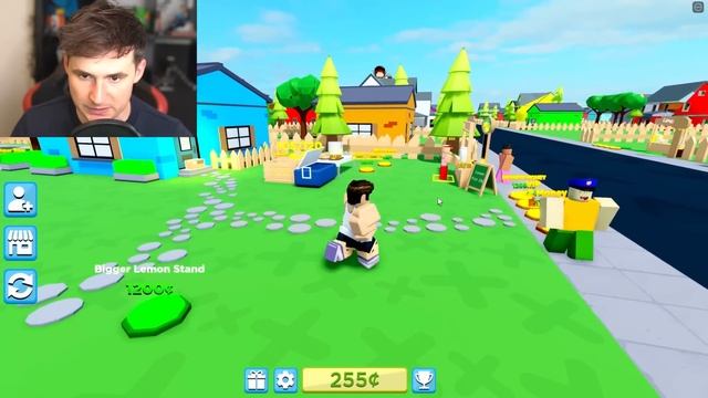 MAX LEVEL LEMONADE TYCOON in Roblox смотреть онлайн