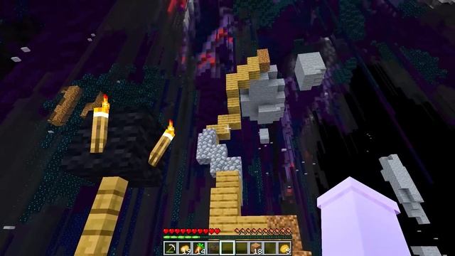 Trapped in THE VOID in Minecraft!