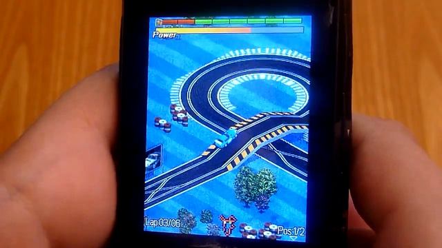 GAME: ScalextricGT on NOKIA X2-02 смотреть онлайн