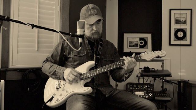 Tremolo Harmony Blues On Jeff Beck Fender Strat - Electric Guitar Instrumental смотреть онлайн