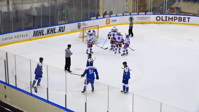 МХЛ: ХК "Капитан" (г. Ступино) - "Академия Михайлова" (г.Тула) смотреть онлайн
