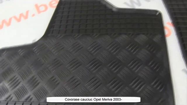 Covorase cauciuc Opel Meriva A 2003- смотреть онлайн